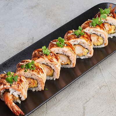 Опаленный ролл с креветкой панко в Gaijin по цене 1180 ₽