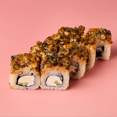 Спайси ролл с угрём в Русские роллы по цене 650 ₽