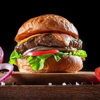 Бургер Острый с халапеньо и беконом в Mesto Burger