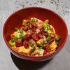 Печёный картофель с беконом и охотничьими колбасками в Антрекот по цене 520