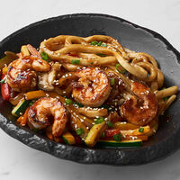 Лапша Удон с креветками в Mojo