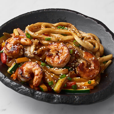 Лапша Удон с креветками в Mojo по цене 450