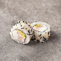 Ролл в кунжуте с креветкой в КИДЗИ FISH