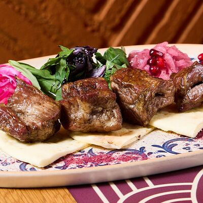 Шашлык из быка стандартный в NANA Pirveli по цене 1265 ₽