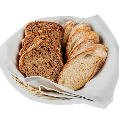 Хлеб порционно в Кафе на развилке по цене 81 ₽