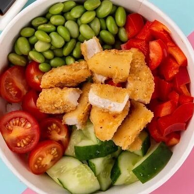 Поке с куриными стрипсами в Ями Тим по цене 920 ₽