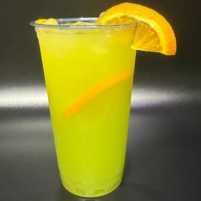 Лимонад Апельсин-мята собственного производства в Поедем поедим по цене 320 ₽