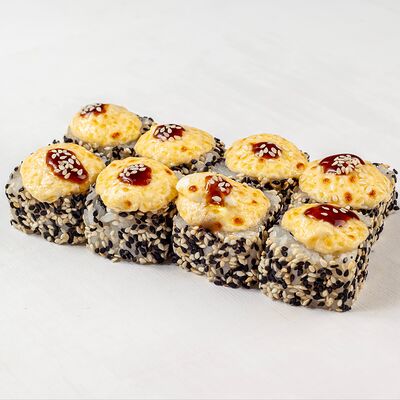 Ролл Запеченный сырный с курицей в СитиФокс по цене 310 ₽