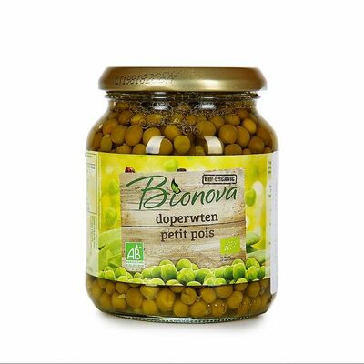 Горошек зеленый консервированный, Bionova, Нидерланды в Азбука Вкуса Экспресс Меню по цене 372 ₽