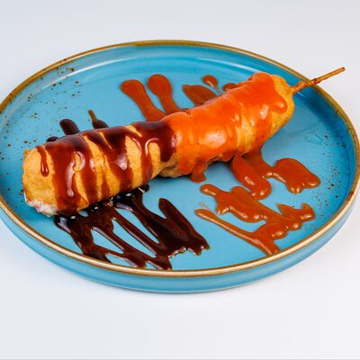 Корн-дог классикв Юдзу Азия по цене 470 ₽