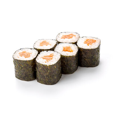 Мини-ролл с лососем в Sushishop по цене 270 ₽