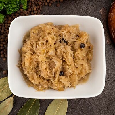 Квашеная тушеная капуста в Paulaner Wirtshaus Polyanka по цене 150 ₽