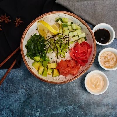 Поке с лососем в Тайфун по цене 439