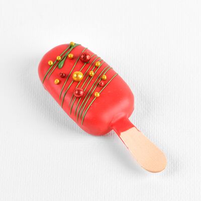 Пирожное-эскимо с клубничным конфи в Марсианин по цене 340 ₽