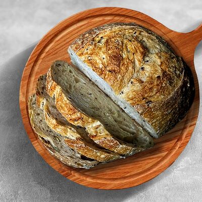 Хлеб пшеничный с семечками в MaMa Mia по цене 24 ₽