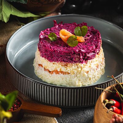 Семга под шубой в Алазани по цене 3150 ₸