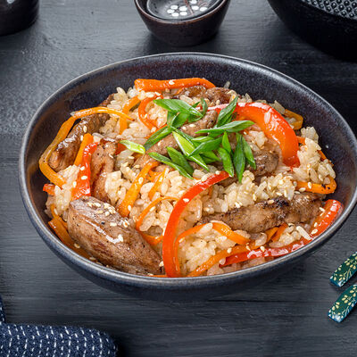 Рис со свининой в Суши Ням по цене 483 ₽