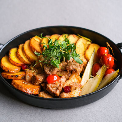 Сковородка с поджаркой и маринадами в СВОИ по цене 25 р.