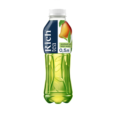 Чай зеленый Rich с манго 0.5 л в Крылышки & Рёбрышки по цене 215 ₽
