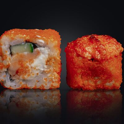 Запечённая Калифорния с лососем в Мацумото по цене 699 ₽