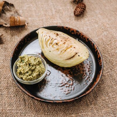 Стейк из капусты в Кафе-парк Теремок по цене 240 ₽