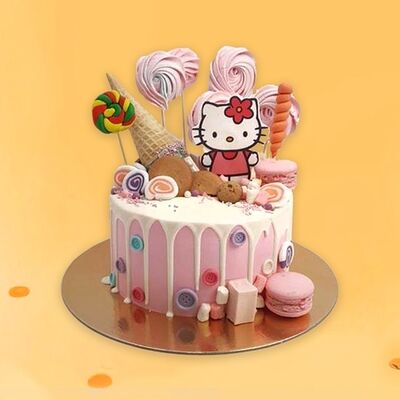 Торт Подарочный Hello Kitty для девочки 2кг в Плюшки подружки по цене 4675 ₽