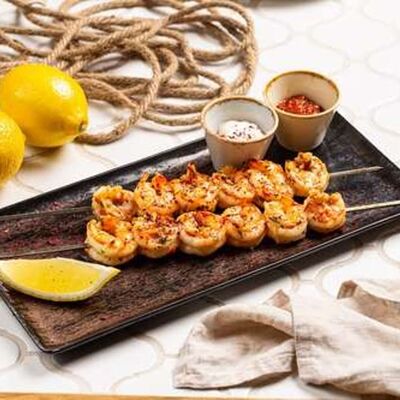 Креветки на мангале в Maroon по цене 1590 ₽
