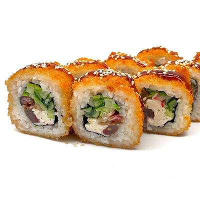 Окунь темпура в Эби Суши по цене 570 ₽
