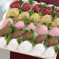 Клубника в шоколаде в наборе Глэм в Chocoboom