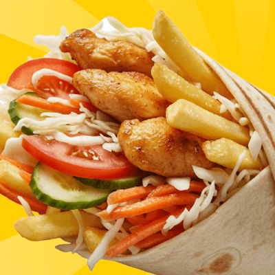 Шаурма Аппетитная L в Горчица по цене 425 ₽