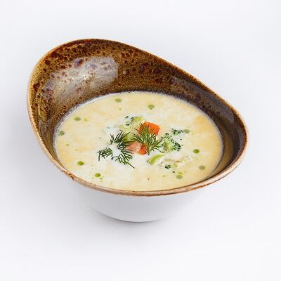 Сливочный суп с лососем в Блеск по цене 470