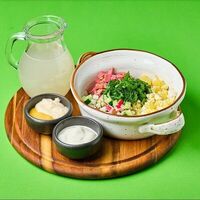 Окрошка с пастрами в Mesto Sushi & Grill