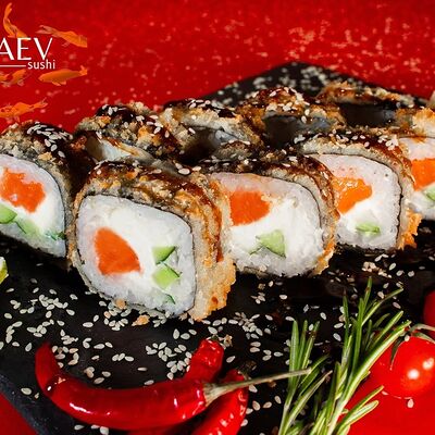 Горячая Филадельфия в Kitaevsushi по цене 461 ₽