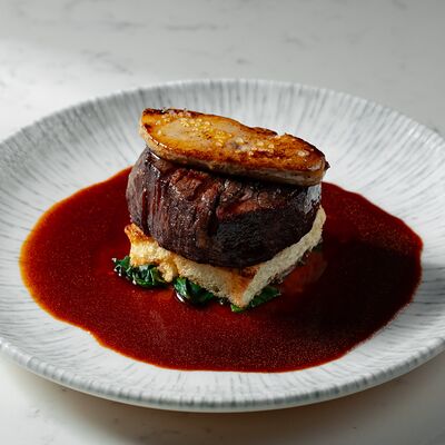 Стейк-миньон с фуа-гра в Cheeseria по цене 2950 ₽