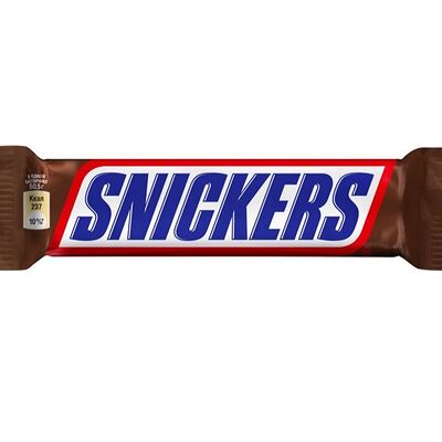 Батончик шоколадный Snickers с арахисом в Кинотеатр Люксор по цене 80 ₽