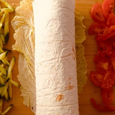 Шаурма барбекю в Горячий хлеб по цене 390 ₽