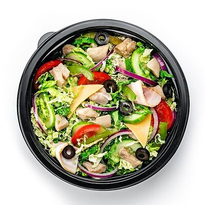 Салат Курица и Бекон Mелт в Subway по цене 579 ₽