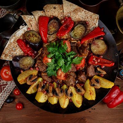 Садж из говядины в Шашлычный рай по цене 2400 ₽