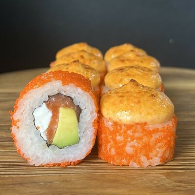 Запеченный Острый лосось в ГансРолл по цене 615 ₽