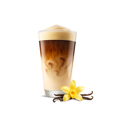 Ванильный Латте стандартный 0,3л в Бургер Кинг по цене 215 ₽