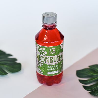 Комбуча Lava на Зеленом чае (Гибискус) в Pokemania по цене 279 ₽
