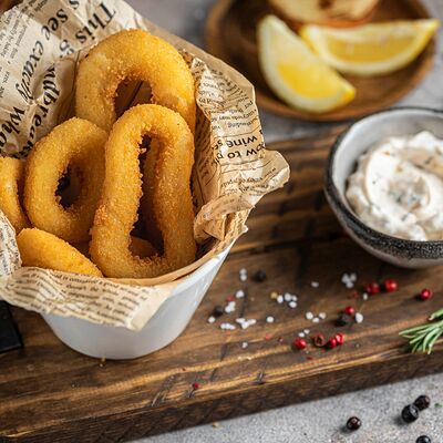 Кольца кальмара в Мясоед по цене 550 ₽
