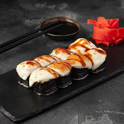 Запечённый ролл снежный краб в SushiHit по цене 375 ₽