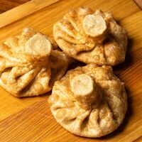 Хинкали со свининой и говядиной обжаренные в Хинкали-Дали