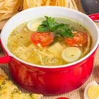 Суп Кон полло в Луиджи & Тосё