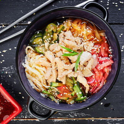 Суп Куксу с курицей в Kuksu №1 по цене 519 ₽