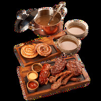 Мясной сет на компанию в ИТЛЕ Стейк-кафе Halal
