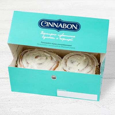 Синнапак с двумя булочками в Синнабон по цене 910 ₽