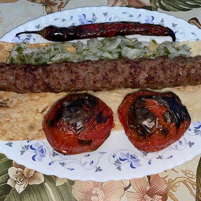 Шашлык из люля-кебаб в Шашлыки восточные по цене 380 ₽