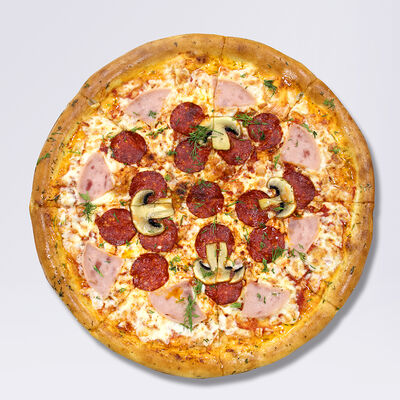 Грибная с ветчиной и пепперони в Дом роллов по цене 465 ₽